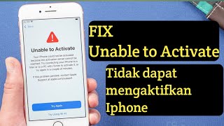 Unable to Activate Iphone  Iphone 7 tidak dapat mengaktifkan [upl. by Hewe]