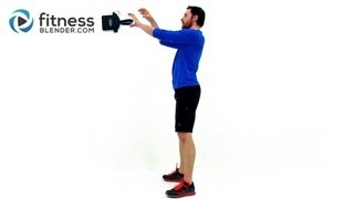 Kettlebell Til You Drop  40 Minute Killer Total Body Kettlebell Workout Routine [upl. by Yak]