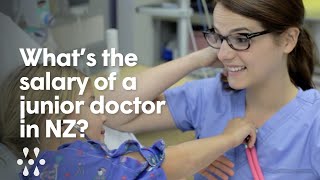 Whats the salary of a junior doctor in NZ [upl. by Enelyk130]