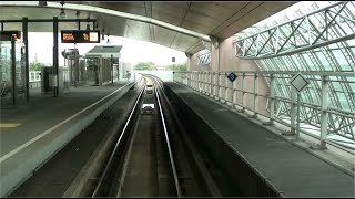 Cab ride metro Rotterdam Schiedam Centrum Rotterdam Binnenhof 13 [upl. by Eikcid]