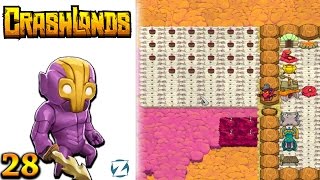 Crashlands Gameplay  Ep 28  Tusker Farm Lets Play [upl. by Nnaitsirk]