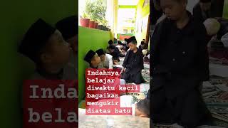 Nikmatnya belajar santrikeren penuntutilmu shorts subscribe yutubeshorts sekolah [upl. by Joannes]