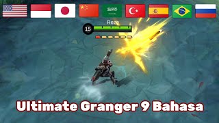 Suara ULTIMATE GRANGER 9 Bahasa Mobile Legends [upl. by Maccarone]