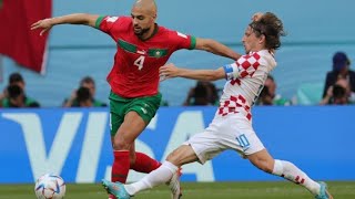 FIFA WORLD CUP QATAR 2022  Sofyan Amrabat amazing defensive skills [upl. by Jaylene686]