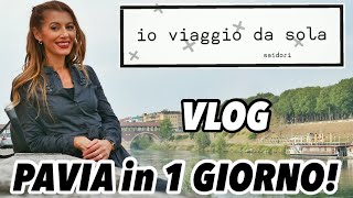 VLOG quotIO VIAGGIO DA SOLAquot PAVIA in 1 GIORNO [upl. by Neall237]