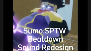 YBA Sumo Star Platinum The World Beatdown Sound Redesign by Sad Platinum [upl. by Modestia]