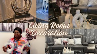 LIVING ROOM DECORATION  MOTIVATION FOR DECORATING [upl. by Russo]