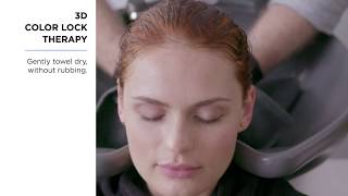 NIOXIN Color Lock Therapy HowTo for Stylists [upl. by Claudine417]