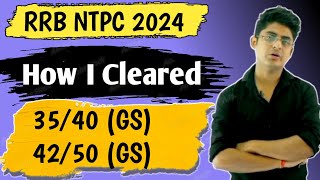 How I Cleared RRB NTPC  GK Strategy for rrb ntpc 2024  RRB NTPC 2024 Preparation rrb ntpc 2024 gs [upl. by Anna-Diana252]