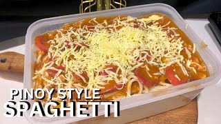 FILIPINO SPAGHETTI RECIPE  Pinoy Spaghetti Recipe [upl. by Irab284]