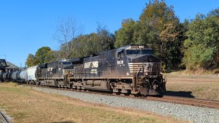 Thursday Afternoon on the NS Lehigh Line with an LHF Leader [upl. by Shelagh]