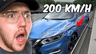 UNFALL MIT 200 KMH  German Dashcam Reaktion [upl. by Nairahcaz]