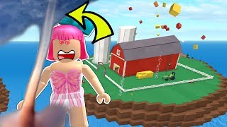 Roblox NATURAL DISASTERS TORNADOES TSUNAMIS amp FIRES [upl. by Darnoc]