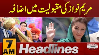 CM Maryams govt performance  News Headlines 7 AM  Latest News  Pakistan News [upl. by Ahsoyem]