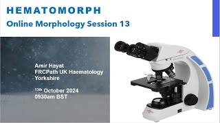 Hematomorph Session for FRCPath UK Haematology and Morphology [upl. by Yelsgnik102]