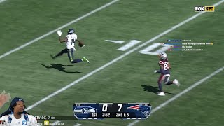 FlightReacts Seahawks vs Patriots  2024 Week 2 Highlights [upl. by Monteria]