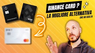 BLOCCO BINANCE CARD E CONTI ✋🚨 ALTERNATIVA [upl. by Elaen]