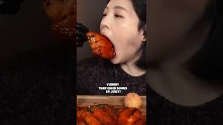 MUKBANG BIG BITES quot BBQ CHICKENquot🔥🍗 [upl. by Neddie]