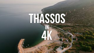 🇬🇷 The Beauty of Thassos Island in 4K [upl. by Richardo466]