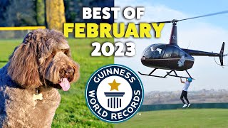 New World Records from February 2023  Guinness World Records [upl. by Dahsraf]