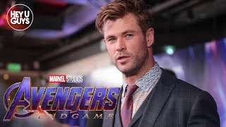 Chris Hemsworth Thor  Avengers Endgame UK Fan Screening Interview [upl. by Copeland]