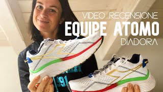 Videorecensione Diadora Equipe Atomo la scarpa Made in Italy [upl. by Atelokin]