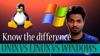 Unix vs Linux Vs Windows  Advantages and disadvantages [upl. by Crystal]