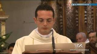 Prima messa del novello sacerdote don Ambrogio Monforte [upl. by Gilli]