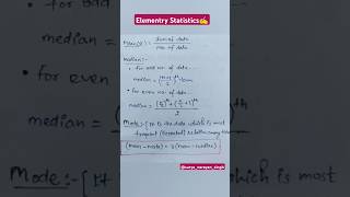 💥MeanMedianMode math for all competitive exams ✍️💯governmentexam shortfeed ssccgl sscmts [upl. by Leandra]