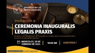 CEREMONIA INAUGURALIS LEGALIS PRAXIS [upl. by Cassella]