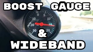 How to Install a Wideband and Boost Gauge  LSA Blower Swap [upl. by Lynda242]