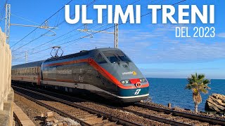 GLI ULTIMI TRENI DEL 2023 SULLA SPETTACOLARE FERROVIA ADRIATICA TRA PUGLIA ABRUZZO amp MARCHE [upl. by Guyon]