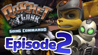 Ratchet and Clank Going Commando  Episode 2 Blind Lets Play [upl. by Moriyama]