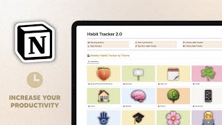 Maximize Your Productivity Ultimate Notion Habit Tracker Template Explained [upl. by Kcirdnekal]