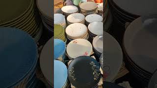 Crockeries items crockeries crockeryitems crockerymarket crockeryshopping crockerylove reels [upl. by Rebmac]