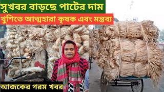 17112024 বাড়তি পাটের বাজার খুশি কৃষক  রাজশাহী জেলা Jute Market [upl. by Suryc678]