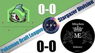 Pokémon Draft League  Vancouver Valiants VS Munchen Emboars  S7 W1 Stargazer Div [upl. by Nylirehc]