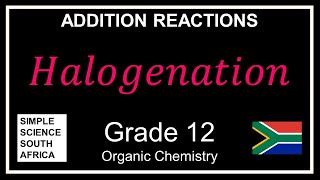 Halogenation through Addition and the Bromine Water Test [upl. by Wailoo]