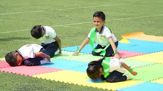 Kridashala International Preschool Sports Day 2024  Yoga Performance by PrePrimary 2 [upl. by Binette244]