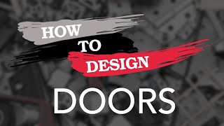 8020 │ How to Design Doors [upl. by Einnov]