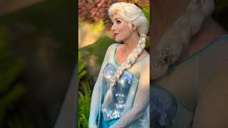 Elsa in real life at World of Frozen Disneyland [upl. by Corene]