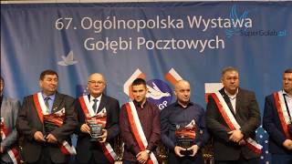 Wystawa gołębi pocztowych exposilesia 2018 Sosnowiec  dekoracja mistrzów Polski [upl. by Affer]