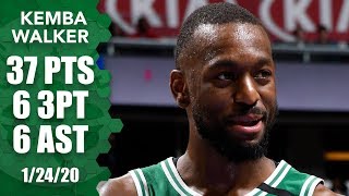 Kemba Walker drops 37 on the Magic  201920 NBA Highlights [upl. by Nnalyrehs]