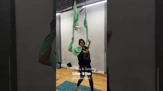 Weekend with Aerial yoga shortsfeed shortsviral [upl. by Allana]