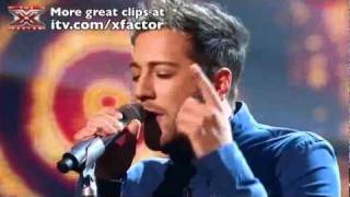 Matt Cardle  The First Time Ever I Saw Your Face Live show 5 [upl. by Hapte525]