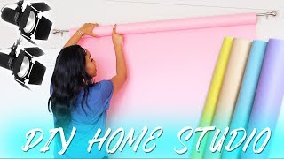 DIY Home Studio for Youtube Videos  Backdrops for Youtube Videos  Entrepreneur Life [upl. by Nimocks995]