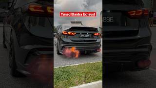 Tuned Elantra Exhaust youtubeshorts car modified tune viral shorts ytshorts short [upl. by Nessaj]