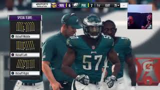 Minnesota Vikings at Philadelphia Eagles NFC Championship Game 20172018 [upl. by Pegma691]