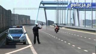 Polska Policja  Kontrole w sezonie motocyklowym [upl. by Gurias]