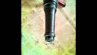 Cannondale Lefty Helicoil Thread Replacement [upl. by Gerrie]